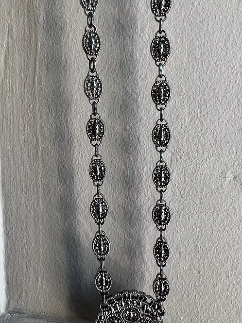 Georgian Cut Steel Necklace