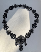 Berlin Iron Lyre Necklace