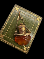 Regency Carnelian Scent Bottle Pendant
