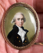 Portrait Miniature of a Gentleman