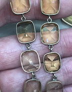 Citrine Georgian Rivière