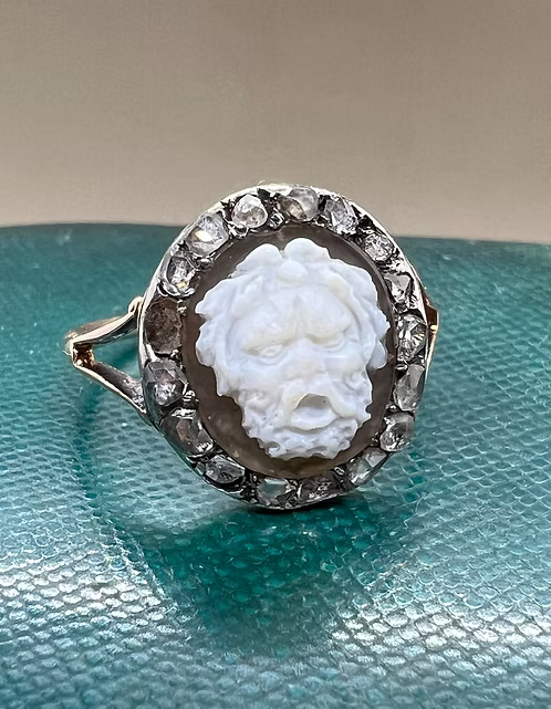 Satyr Cameo Ring