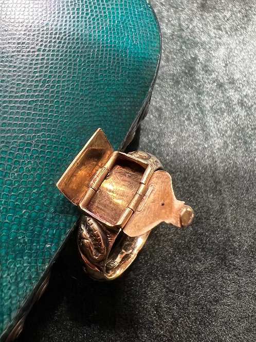 Swedish Envelope Locket Ring