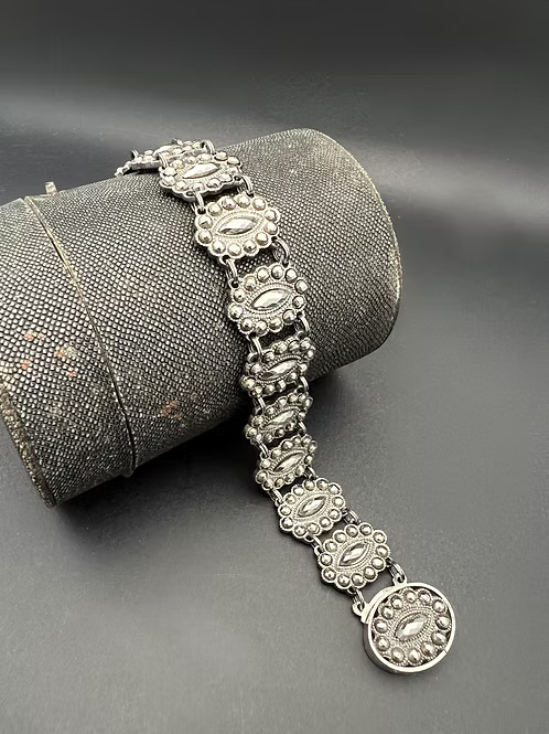 Cut Steel Georgian Bracelet