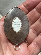 Mourning Silhouette Pendant