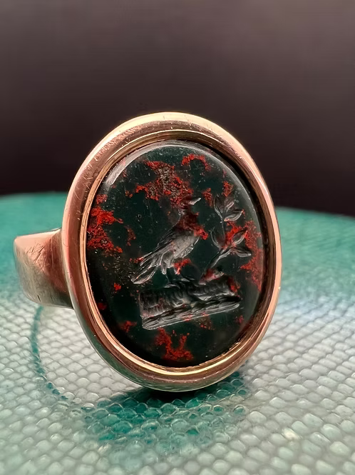 Bloodstone Signet c.1860