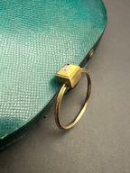 Renaissance Table-cut Diamond Ring