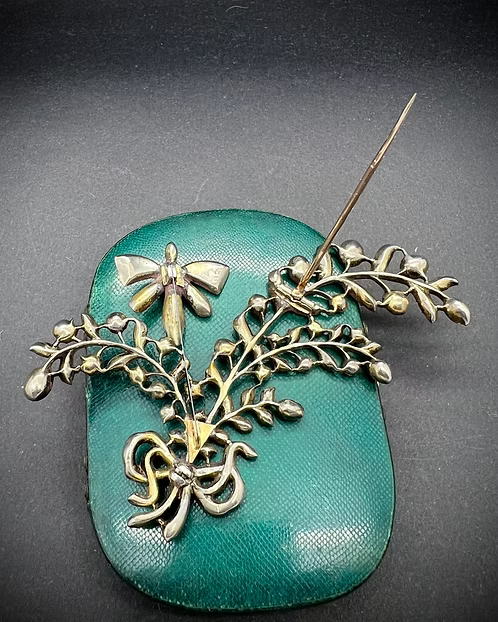 Flat-cut Garnet Aigrette c.1750