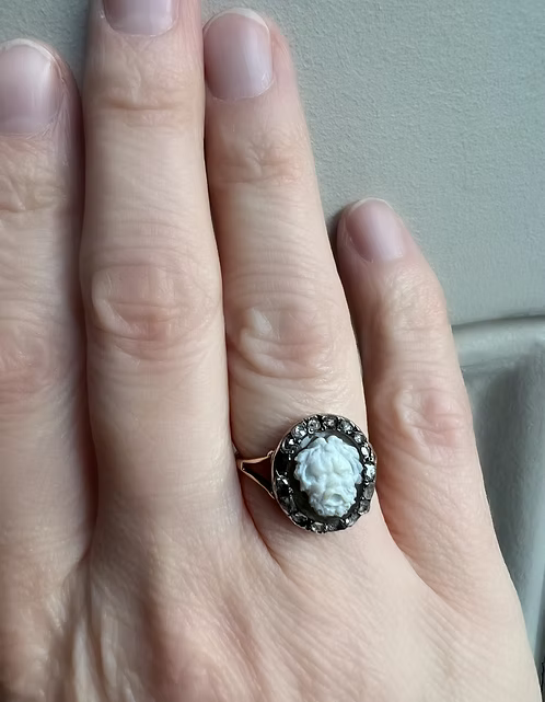 Satyr Cameo Ring