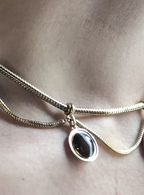 Banded Agate Demi-Parure