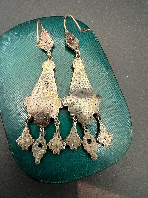 Georgian Cut-Steel Earrings