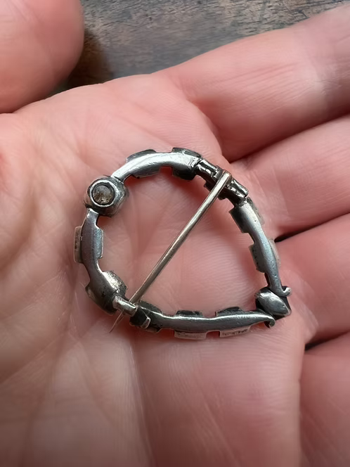 Georgian Heart Pin