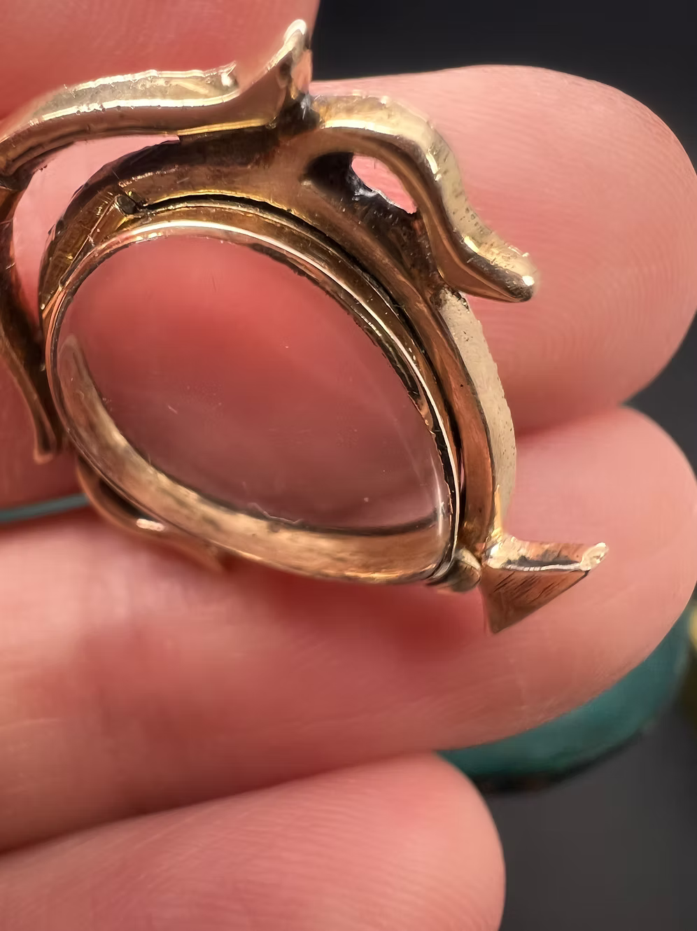 Georgian Urn Locket Pendant