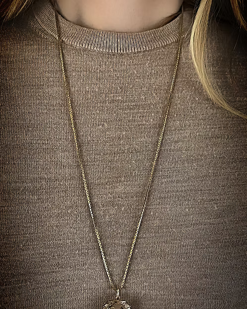 Georgian Foiled Rock Crystal Pendant