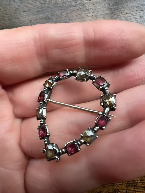 Georgian Heart Pin