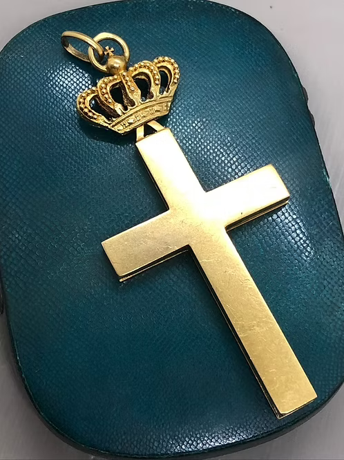 Italian Crowned Cross