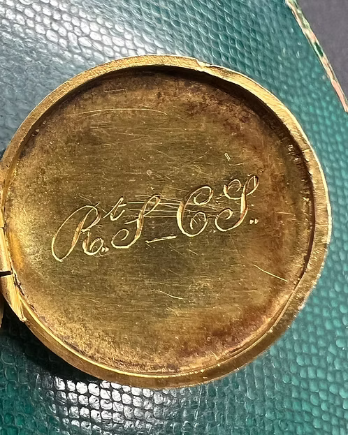 Stopford Family Lockets on a Serpent Split Ring