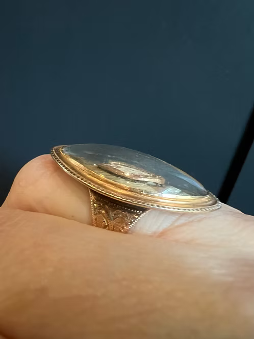 Georgian Navette Ring