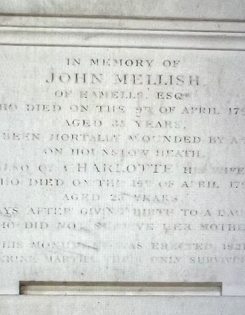John and Charlotte Mellish