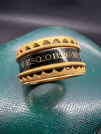 Scalloped Mourning band 1813