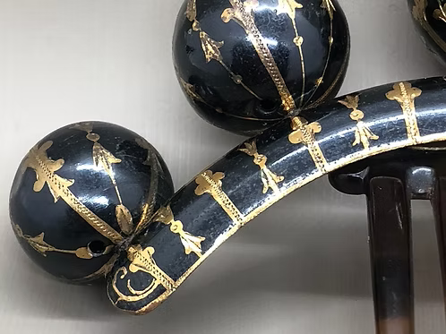 Enamel Hair Ornament