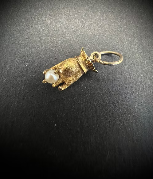 Gloved Hand Pendant