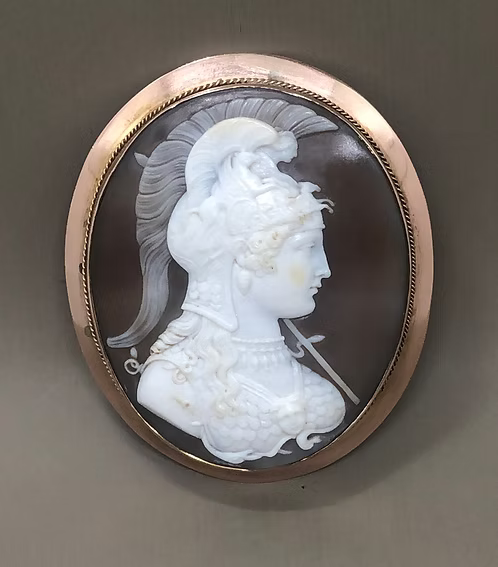 Minerva Shell Cameo c.1840