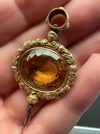 Citrine 3 Colour Gold Watchkey