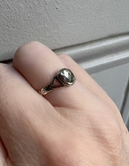Georgian Rose-cut Heart Ring