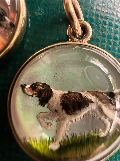 Pair Essex Spaniels