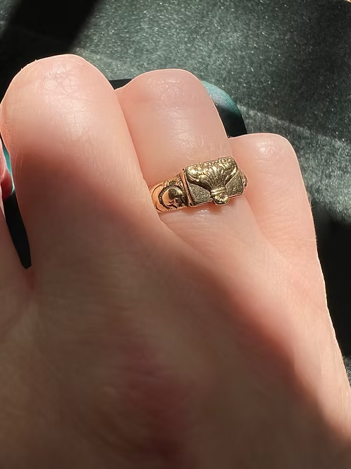 Swedish Envelope Locket Ring