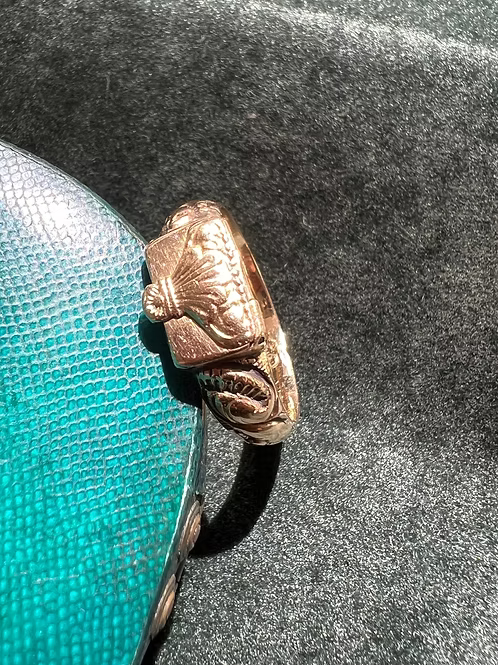 Swedish Envelope Locket Ring