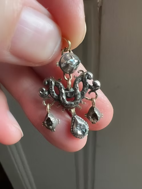 Rose Diamond Girandole