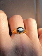 Fede Hardstone Cameo Ring