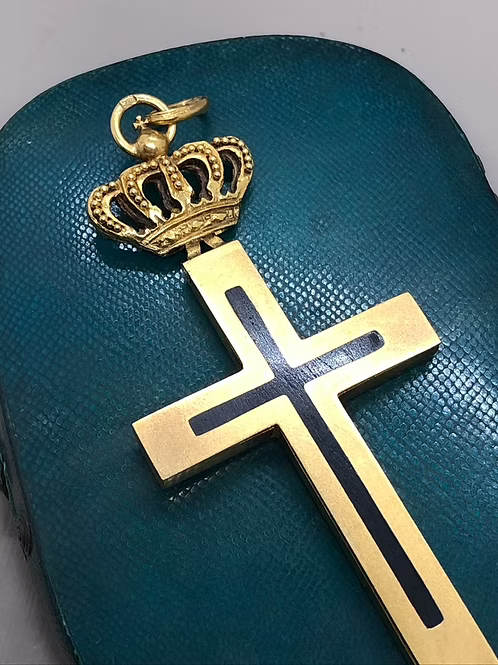 Italian Crowned Cross
