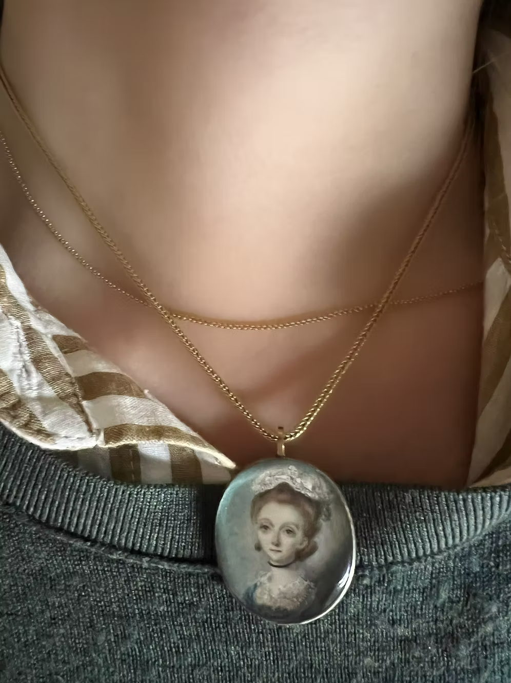 Portrait Miniature Pendant