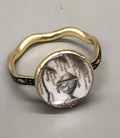 Sepia Urn Wavy band 1781