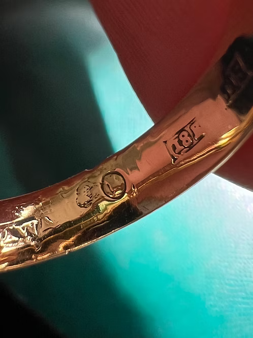 Swedish Envelope Locket Ring