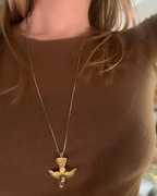 Victorian Dove Pendant