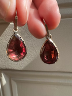 Georgian Foiled Quartz Drops