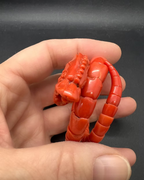 Coral Serpent Bracelet