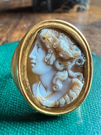 Bacchante Cameo Ring