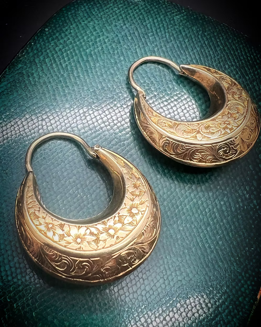 Early Victorian Creole Earrings