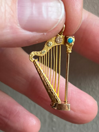 Regency Harp Charm