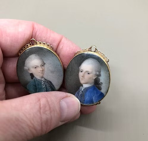 French Rococo brothers c.1760