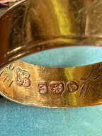 William and Lydia Lowndes Mourning Ring