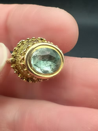 Georgian 2 Colour Gold Basket Charm