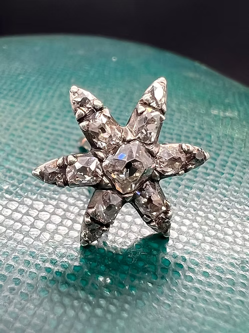 Old Cut Diamond Georgian Single Star
