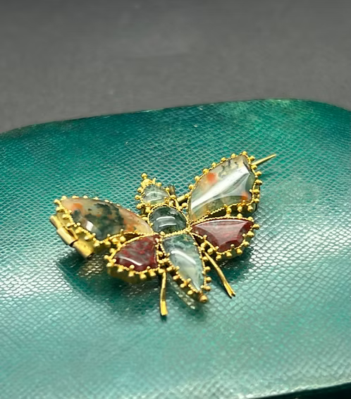 Georgian Agate Butterfly