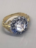 Rose-diamond Heart Cluster